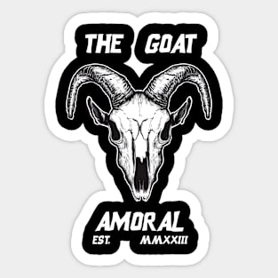 THE GOAT | GOAT HEAD SKULL Sticker